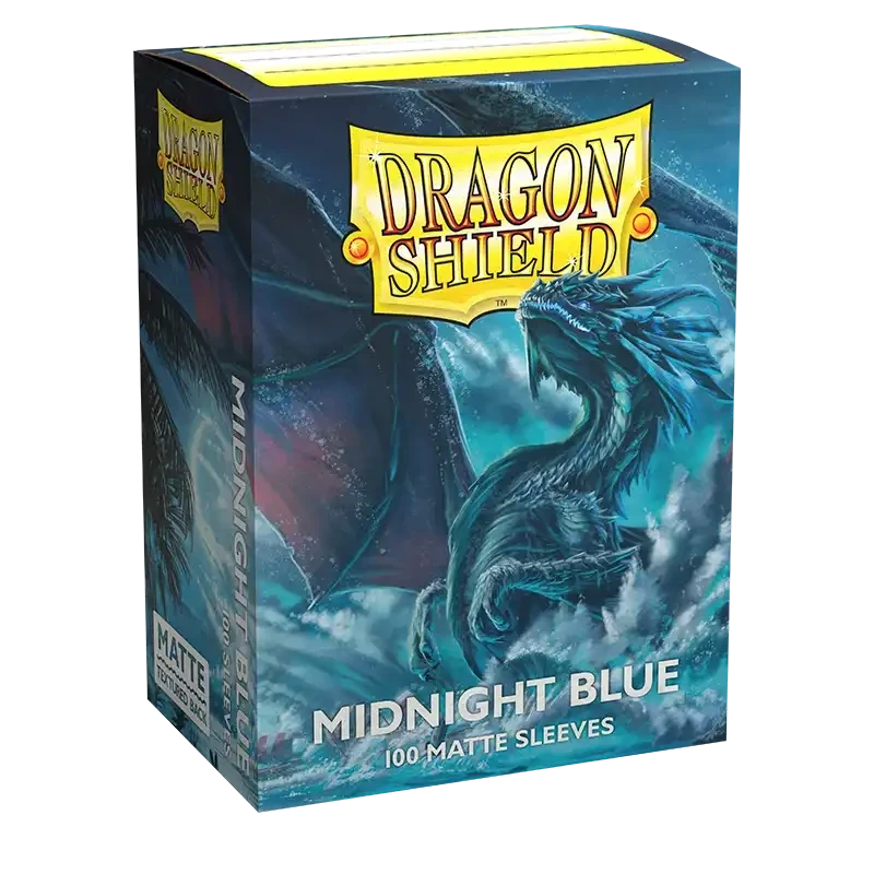 Dragon Shield - Sleeves - Dual Matte x100 Standard - Crimson & Silver