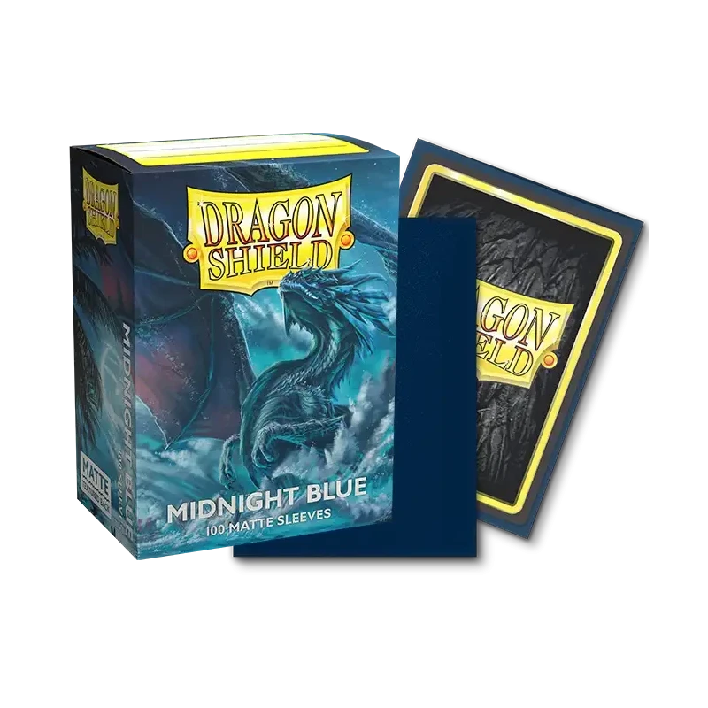 Dragon Shield - Sleeves - Dual Matte x100 Standard - Crimson & Silver