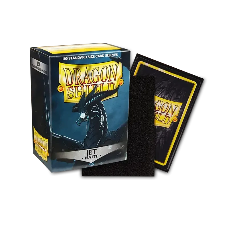 Dragon Shield - Sleeves - Dual Matte x100 Standard - Crimson & Silver