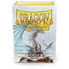 Dragon Shield - Sleeves - Dual Matte x100 Standard - Crimson & Silver