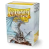 Dragon Shield - Sleeves - Dual Matte x100 Standard - Crimson & Silver