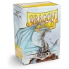 Dragon Shield - Sleeves - Dual Matte x100 Standard - Crimson & Silver