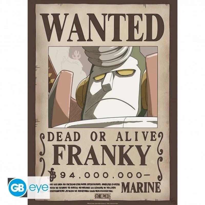 ONE PIECE - Usopp & Franky - Set de 2 posters '52x38'