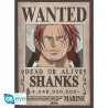 ONE PIECE - Wanted Shanks & Barbe Noire - Set de 2 posters '52x38'