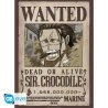 ONE PIECE - Wanted Mihawk & Crocodile - Set de 2 posters '52x38'