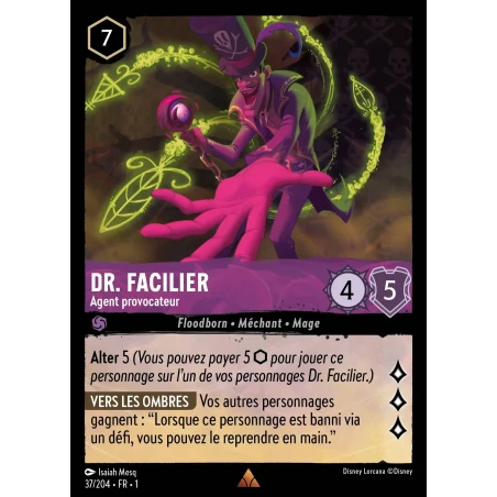 S01 - 037 - Dr. Facilier, Agent provocateur