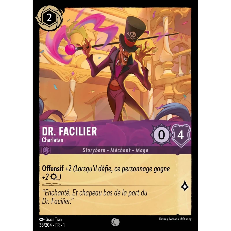 S01 - 038 - Dr. Facilier, Charlatan