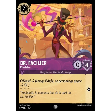 S01 - 038 - Dr. Facilier, Charlatan