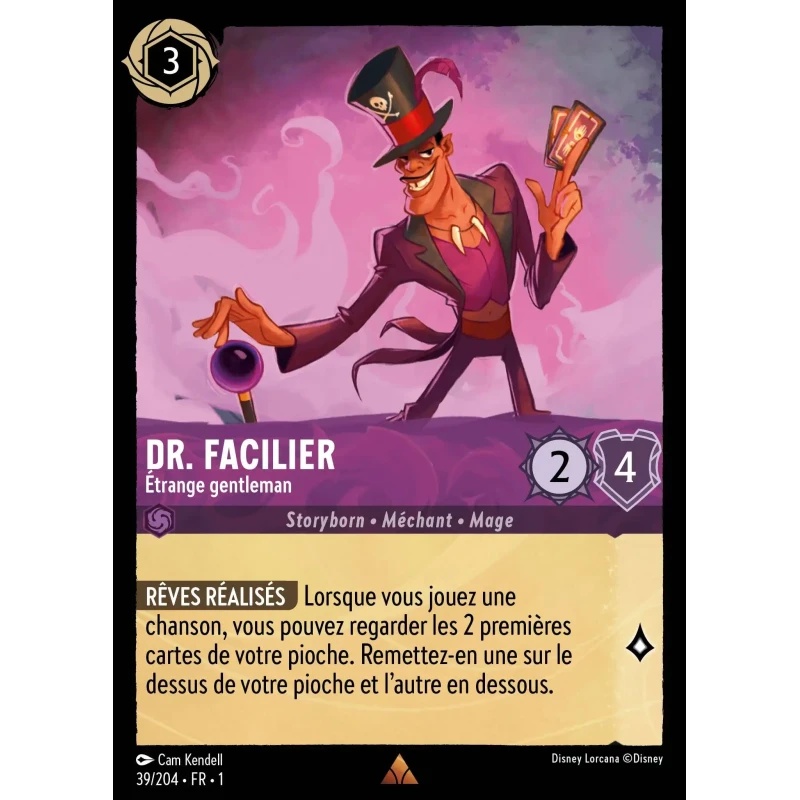 S01 - 039 - Dr. Facilier, Étrange gentleman