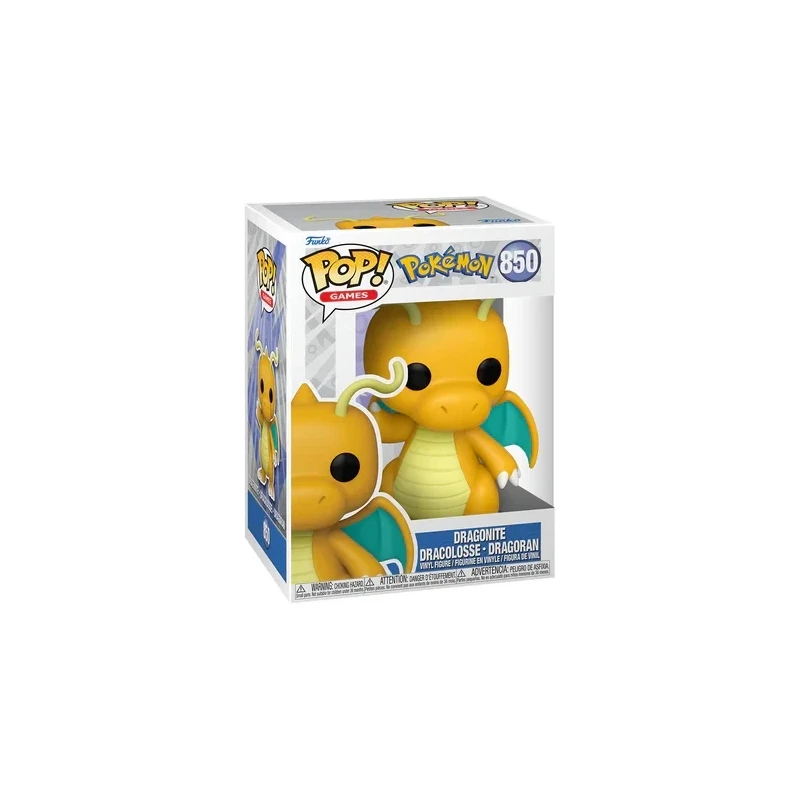 Figurine Funko Pop - POKEMON - POP Games N° 850 - Dracolosse