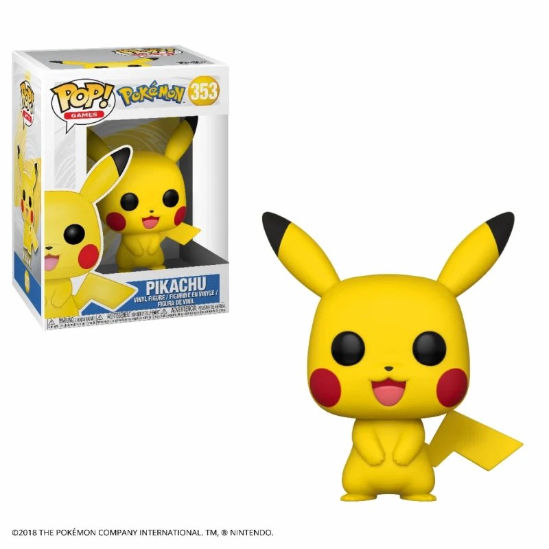 Figurine Funko Pop - POKEMON - POP N° 353 - Pikachu
