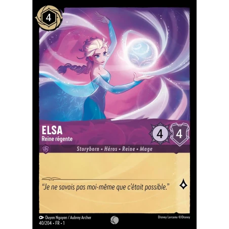 S01 - 040 - Elsa, Reine régente