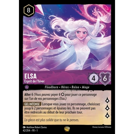 S01 - 042 - Elsa, Esprit de l'hiver