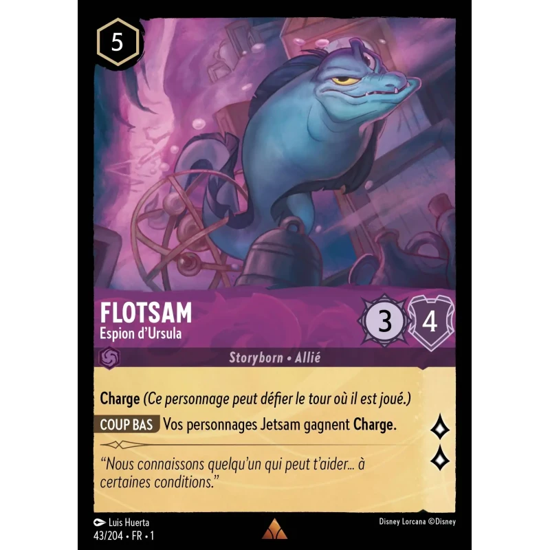 S01 - 043 - Flotsam, Espion d'Ursula