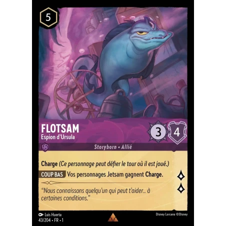 S01 - 043 - Flotsam, Espion d'Ursula