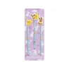 POKEMON - Collection Flower - Set de 3 Crayons avec Topper
