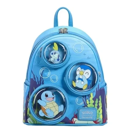 Loungefly - Sac à Dos - POKEMON - Bulles d'eau - Mini Sac à Dos Loungefly