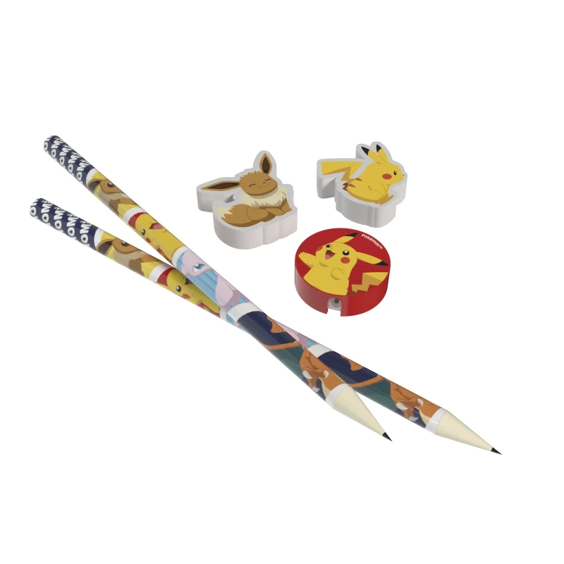 POKEMON - Set de Papeterie - 5pc