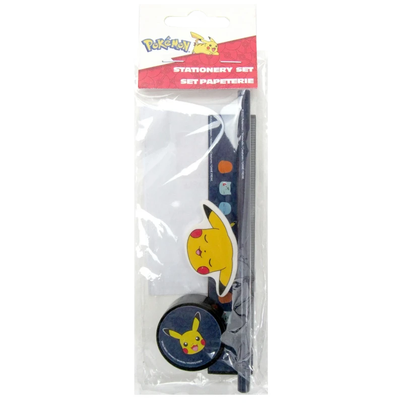POKEMON - Starter - Set de Papeterie - 4pc.