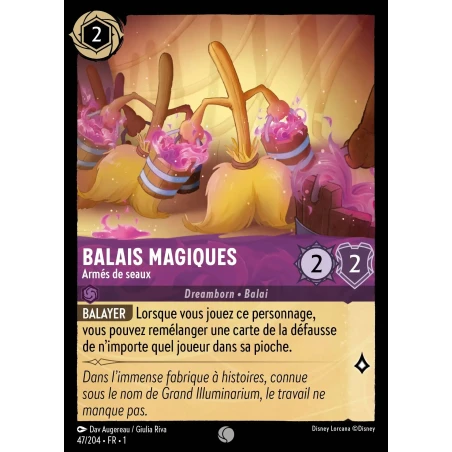 S01 - 047 - Balais Magiques, Armés de seaux