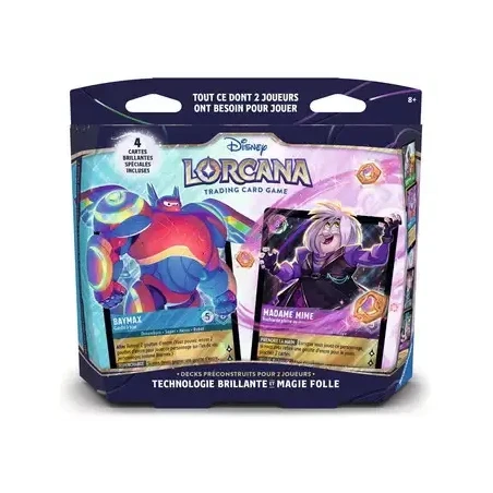 Lorcana - Deck de Démarrage - Technologie Brillante & Magie Folle