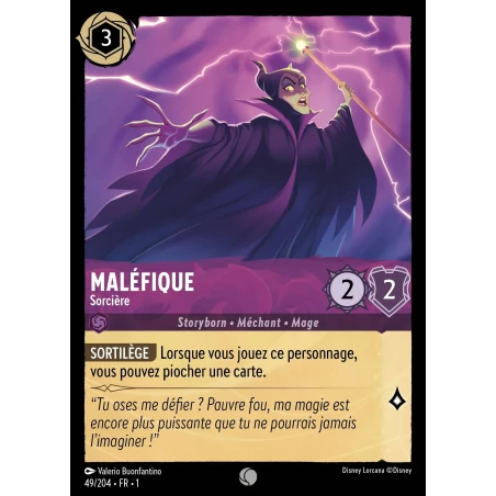 S01 - 049 - Maléfique, Sorcière