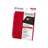 10 feuilles couleurs de classeur - Rouge - 18-POCKET PAGES SIDE-LOADING (10) - Ultimate Guard