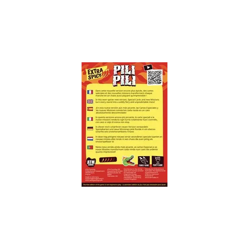 Jeux de Société - Pili Pili extra spicy