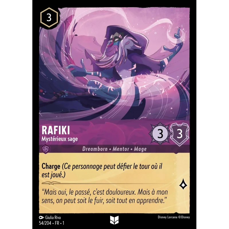 S01 - 054 - Rafiki, Mystérieux sage