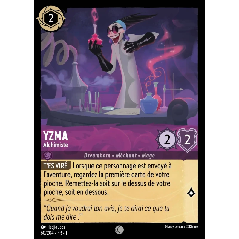 S01 - 060 - Yzma, Alchimiste