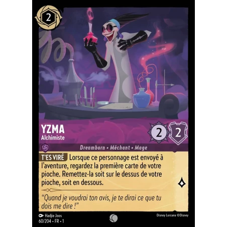 S01 - 060 - Yzma, Alchimiste