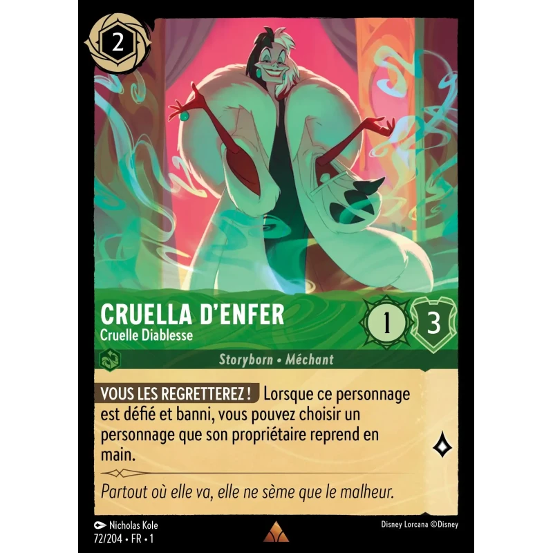 S01 - 072 - Cruella d'Enfer, Cruelle Diablesse
