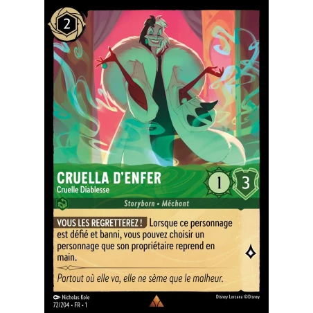 S01 - 072 - Cruella d'Enfer, Cruelle Diablesse