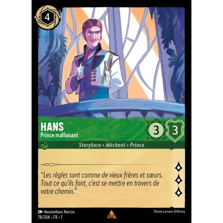 S01 - 078 - Hans, Prince malfaisant
