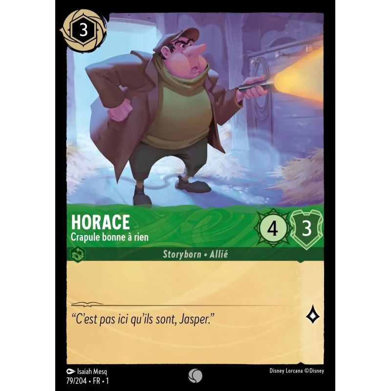 S01 - 079 - Horace, Crapule bonne à rien