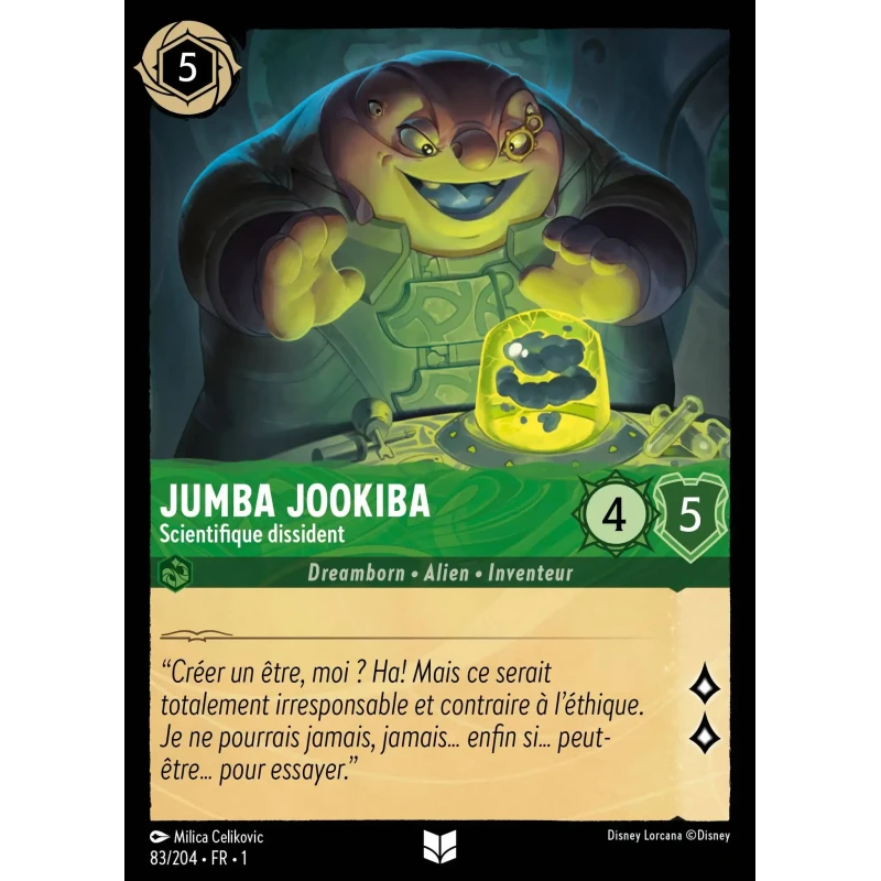 S01 - 083 - Jumba Jookiba, Scientifique dissident