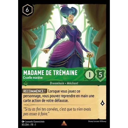 S01 - 085 - Madame de Trémaine, Cruelle marâtre
