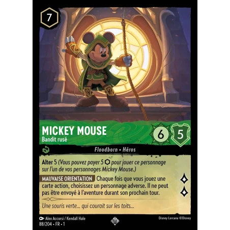 S01 - 088 - Mickey Mouse, Bandit rusé