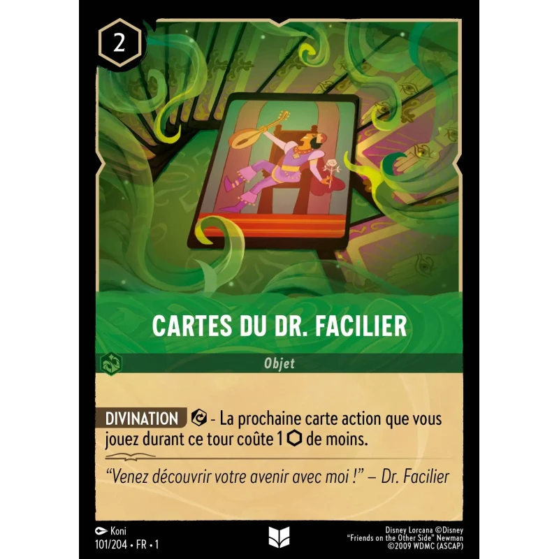 S01 - 101 - Cartes du Dr. Facilier
