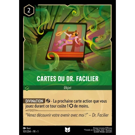 S01 - 101 - Cartes du Dr. Facilier