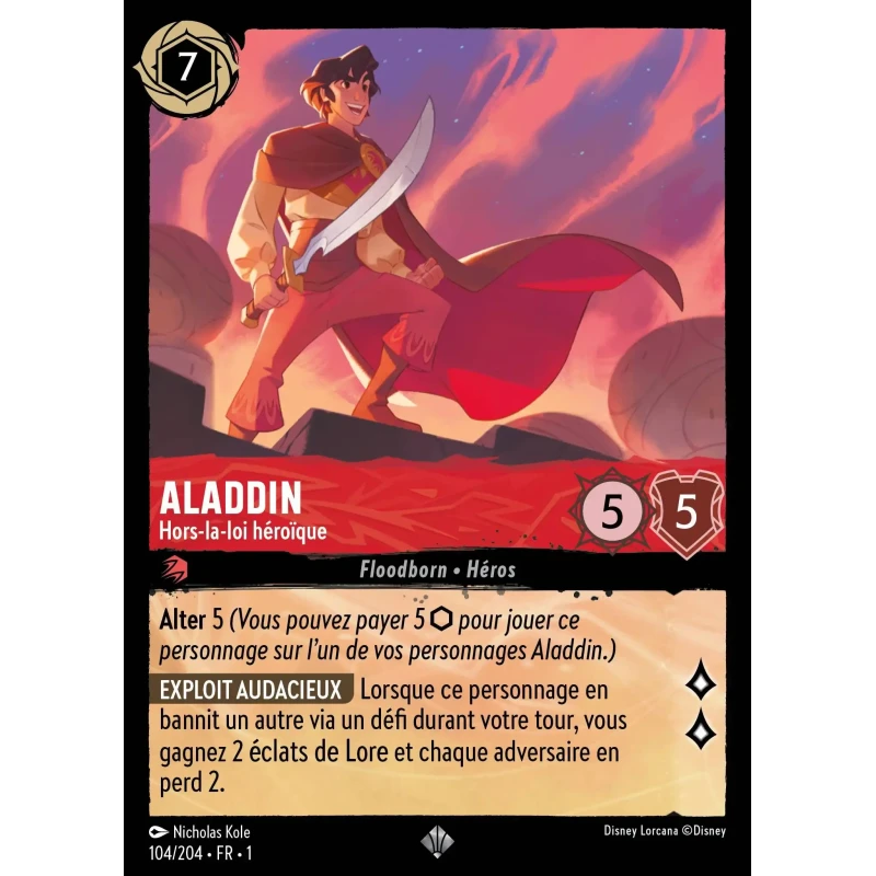 S01 - 104 - Aladdin, Hors-la-loi héroïque