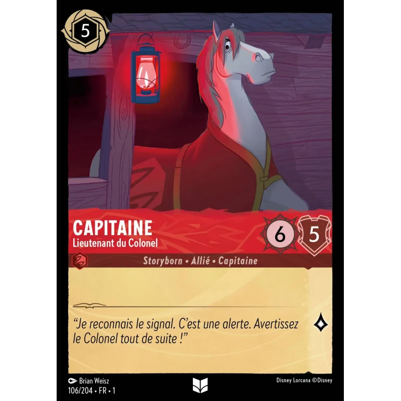 S01 - 106 - Capitaine, Lieutenant du Colonel