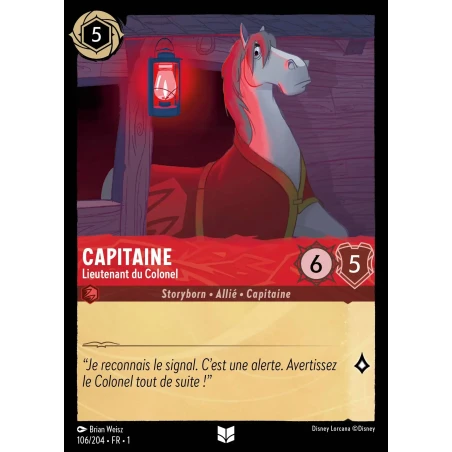 S01 - 106 - Capitaine, Lieutenant du Colonel