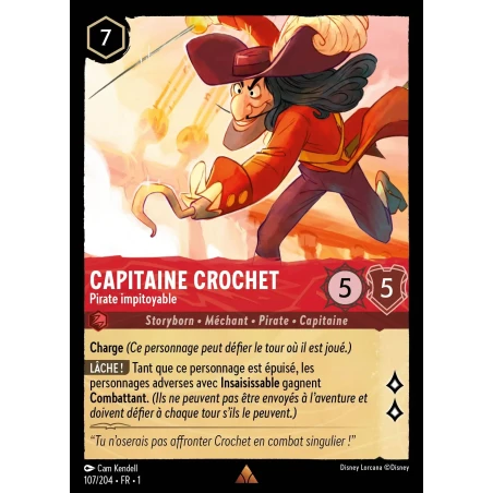 S01 - 107 - Capitaine Crochet, Pirate impitoyable
