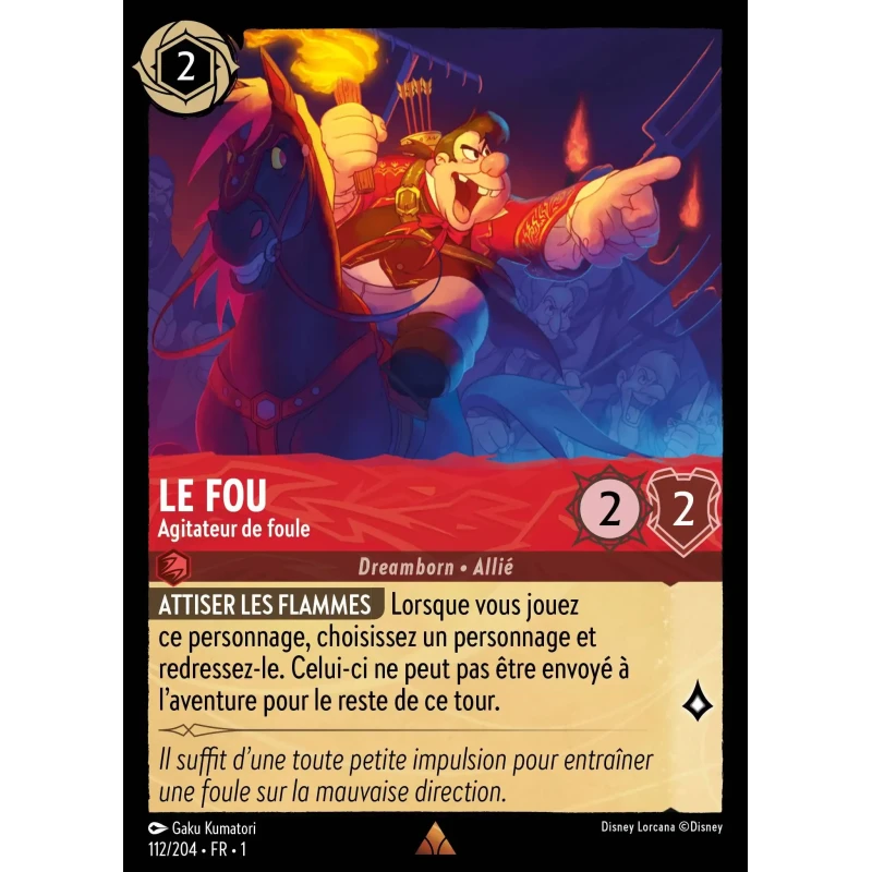 S01 - 112 - Le Fou, Agitateur de foule