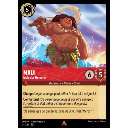 S01 - 114 - Maui, Idole des Hommes