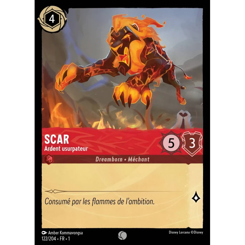 S01 - 122 - Scar, Ardent usurpateur