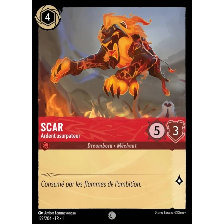 S01 - 122 - Scar, Ardent usurpateur