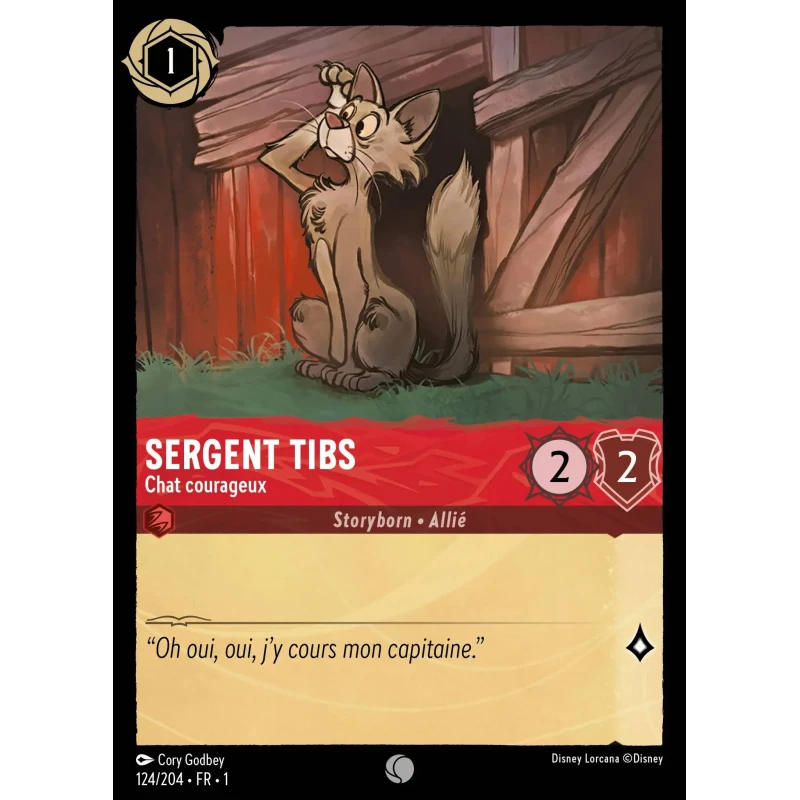 S01 - 124 - Sergent Tibs, Chat courageux