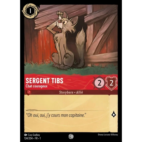S01 - 124 - Sergent Tibs, Chat courageux